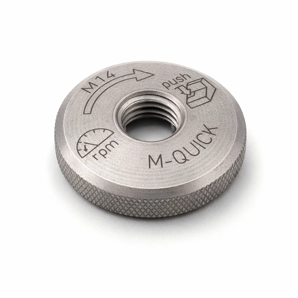 Clamping nut compl.,M14