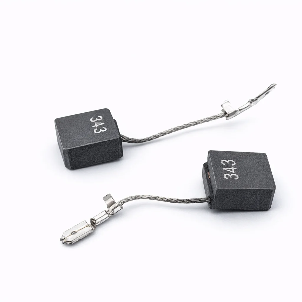 Carbon brush set cut-off (Pair)